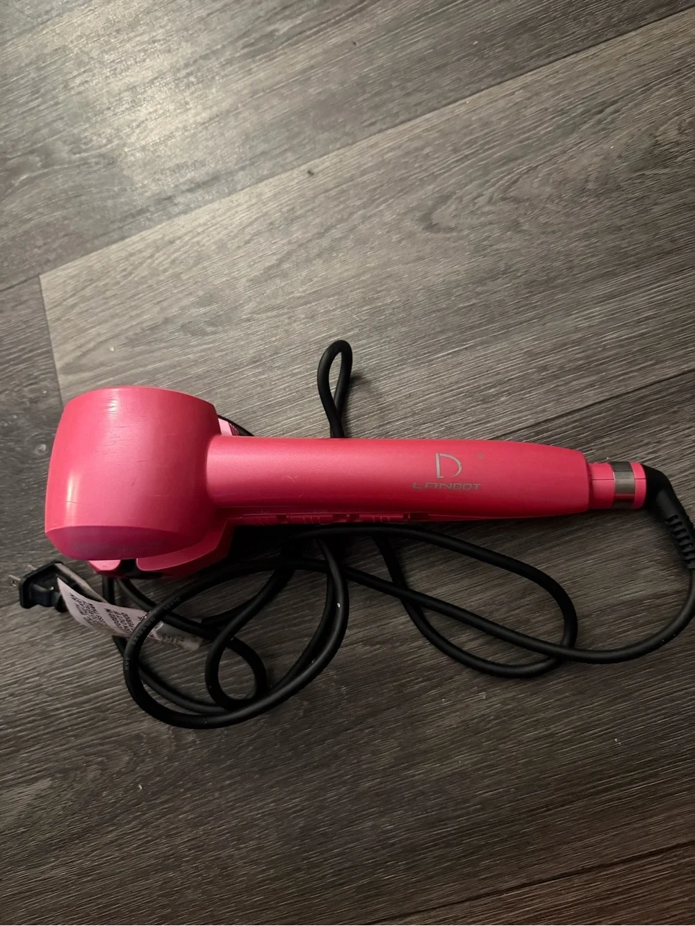 Pink Automatic Curling Styler for Women - Lightweight Heat Tool